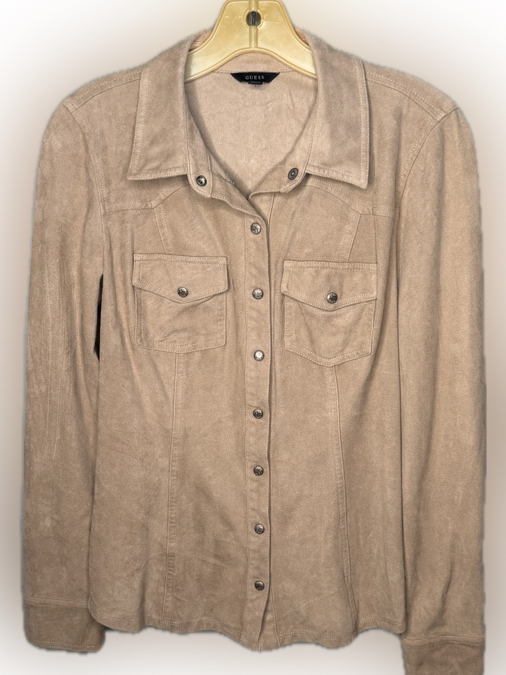 Guess Tan Western Shirt